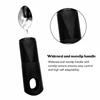 3pcs Household Utensils Stainless Steel Wide Rubber Handle Spoon Fork Set Utensils