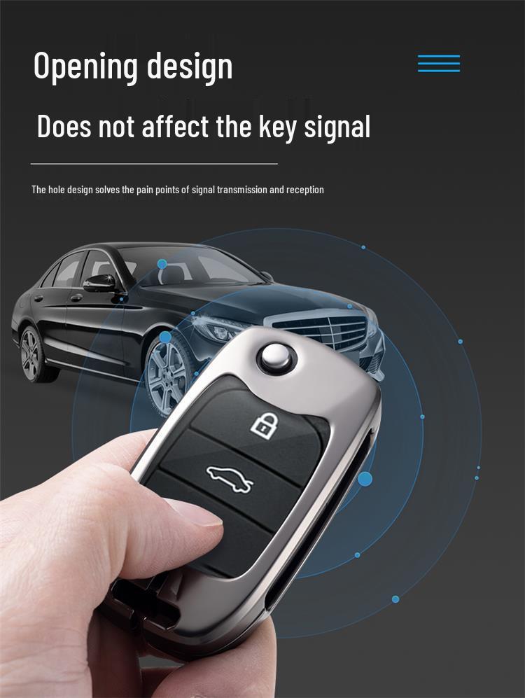 Wuling Hongguang MINI EV Key Case with Macaron Mini Buckle and Metal Decoration - Women's Car Shell for e100 Bag