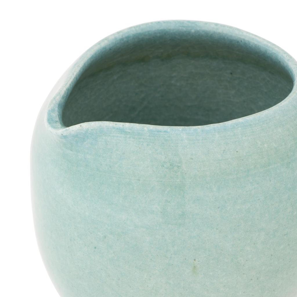 Marui Pottery Shigaraki Ware Hechimon Sake Pitcher, Approx. 430ml Capacity, Glossy Blue, MR-3-4306