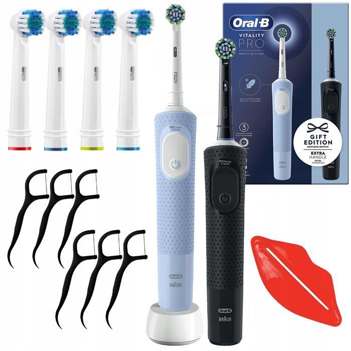 Electric Toothbrush - Oral-B - Vitality Pro Duo - 3 Modes - 2 Min Timer - Accessories Included