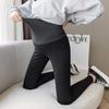 Maternity Spring & Autumn Thin Yoga Pants: Trendy Nine-Point Tights for Fashionable Moms