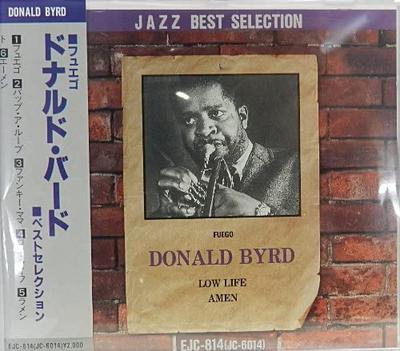 CD DONALD BYRD - Donald Byrd Jazz Best Selection Japan Jazz Used