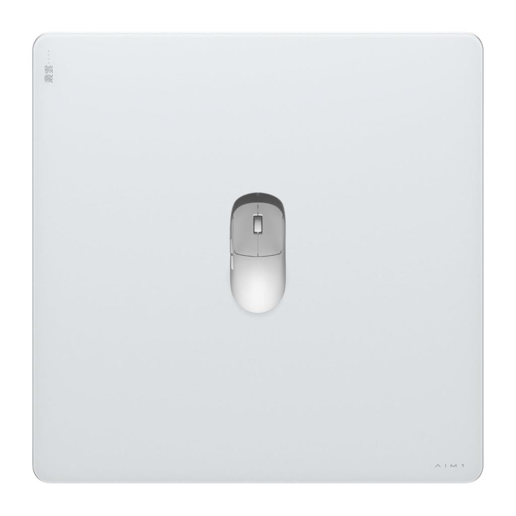 AIM1 MURAKUMO Glass Gaming Mouse Pad Square Size 500 X 500 X 3.5mm