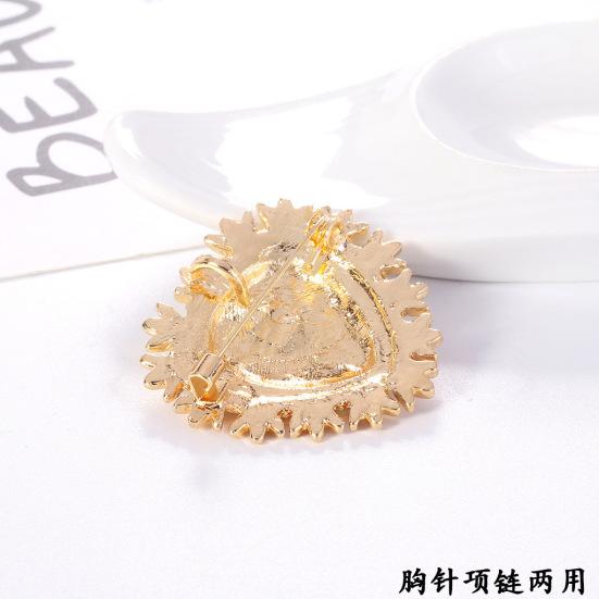 

Европейская и американская брошь в стиле ретро в стиле барокко