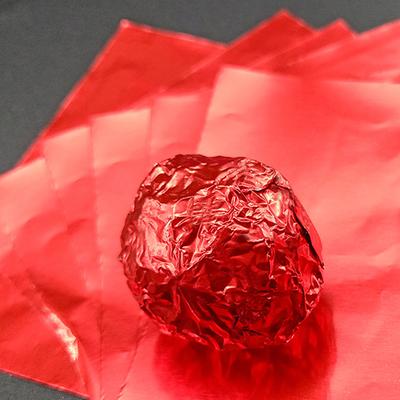100 Sheets 20*20Cm Aluminium Foil Wrapper Paper Wedding Chocolate Paper