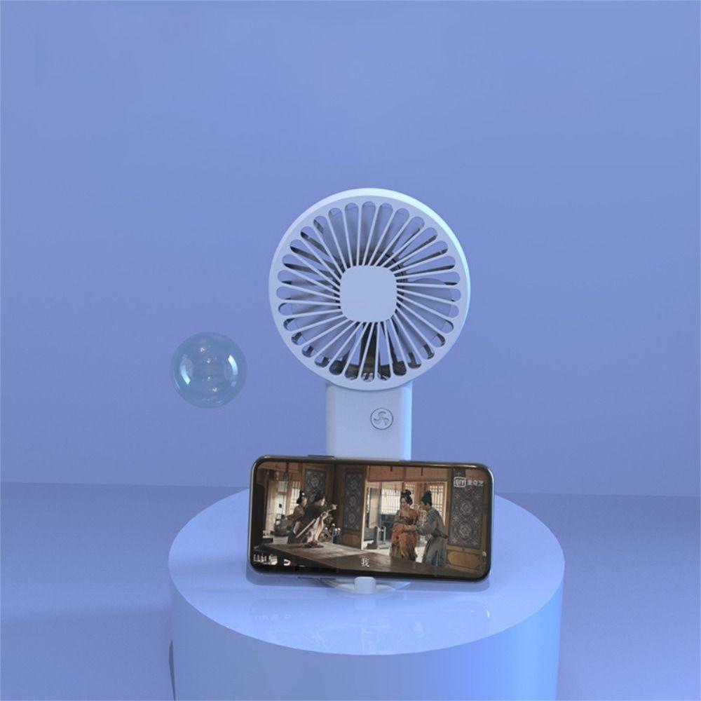 Quiet Operation USB Rechargeable Fan Low-Noise Personal Fan Portable Cooling Handheld Fan Home Use