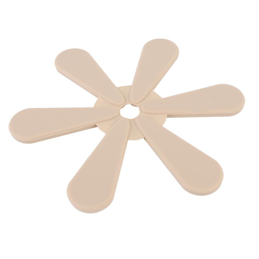 Silicone Trivet Mat Heat Resistant Pot Holder Non Slip Insulated Hot Pads for Hot Dishes Bowl Cup
