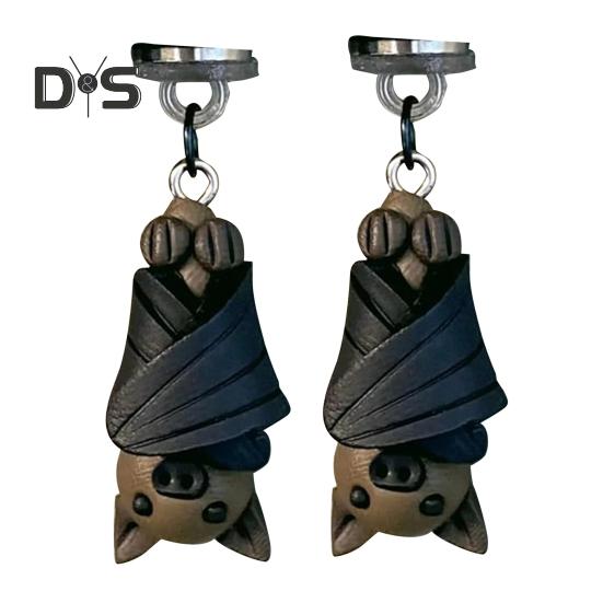 

2 шт. Шарнірна головка Декоративний топпер Хеллоуїн Гарбуз Летюча миша Привид Качка Слон Свиня Смоляна фігурка Статуя Магнітна петля Головка Прикраса дому B