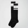 Nitina Fake Logo Knee Socks BK