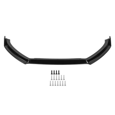 K SEEK DESIGN 3 szt. Splitter/Nakładka na Przedni Zderzak Pasuje do MK5 6R Standardowy Przed Liftingiem 20092014(Czarny błyszczący )
