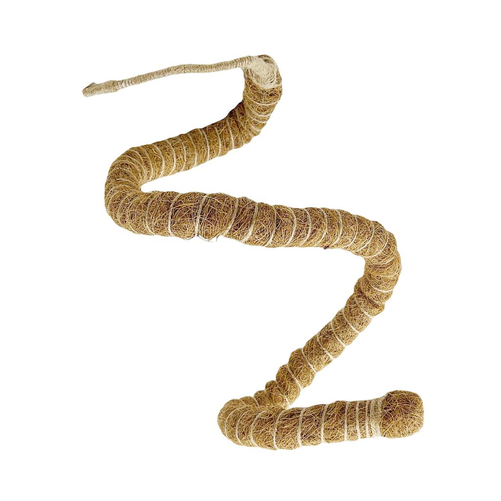 Flexible Climbing Vine for Reptile Habitat Decoration Coconut Fibre Bendable Jungle Climbing Vine for Lizard Snake