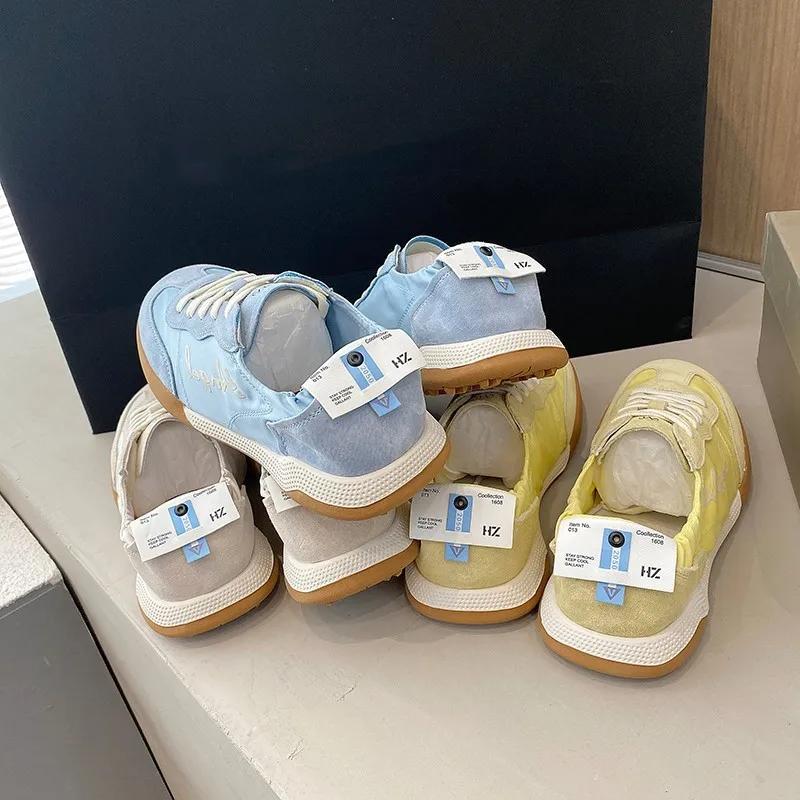 Fashion Candy Color Sneakers Low-top Suede Canvas Shoes for Men and Women Casual Street Sneaker Soft Lightweight Casual Shoe