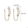 Metal Leaf Curtain Hook Window Drapery Tieback Hanger