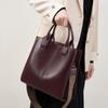 New Spring and Summer Crossbody Bag  Large Capacity Bucket One Shoulder Hand Held Leather Bag for Women