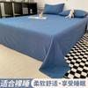 Simple Stripe Bed Sheet Single/Double 3Pcs Bedding Set For Home Dorm
