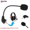 Replacement Game Mic 3.5mm Microphone for Kingston HyperX Cloud 2 II X Core Pro Silver Cloudx Gaming Headsets Headphones