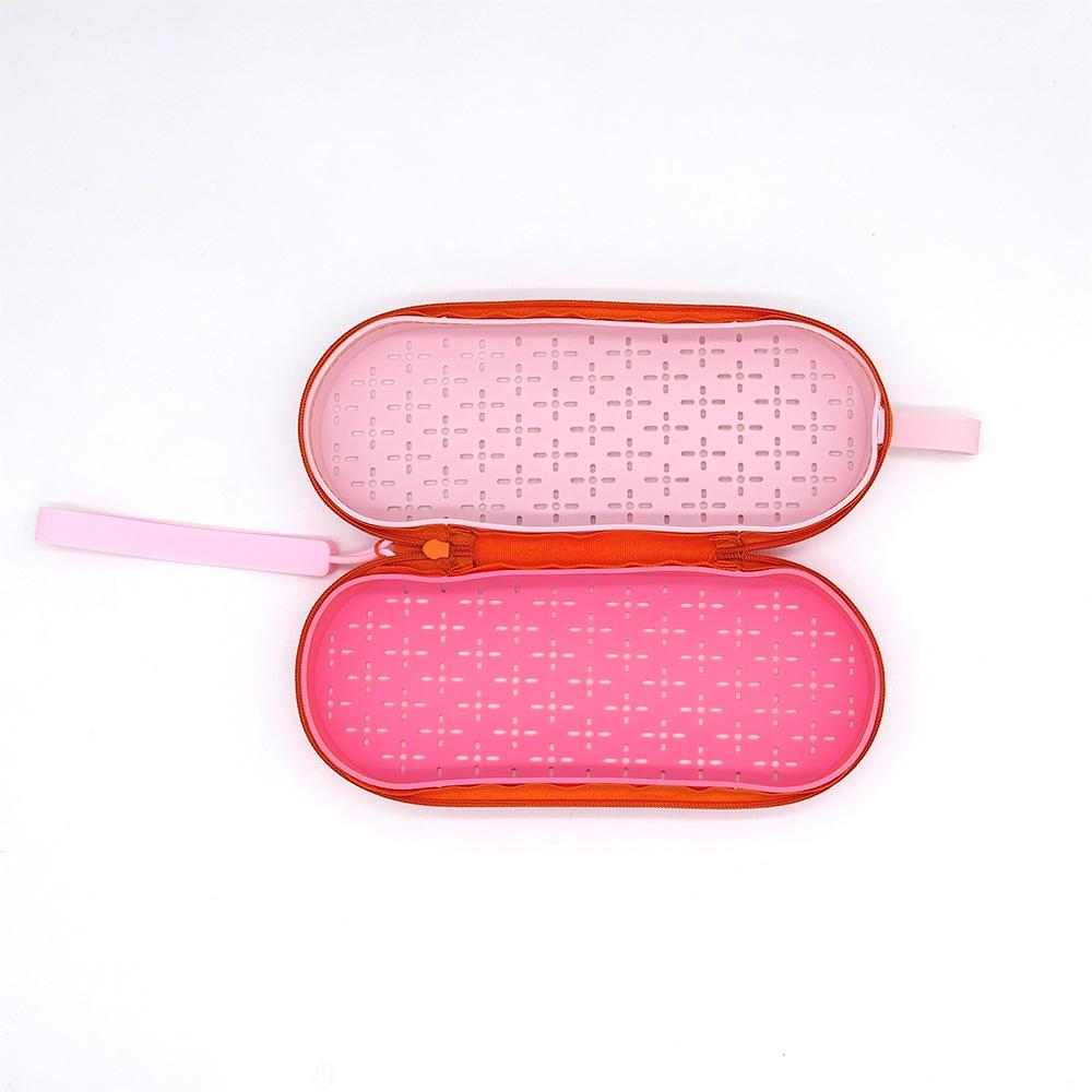 Silicone Swimming Glasses Organizer Protector Soft Glasses Case Swimming Gear Breathable Glasses Protector Student Products