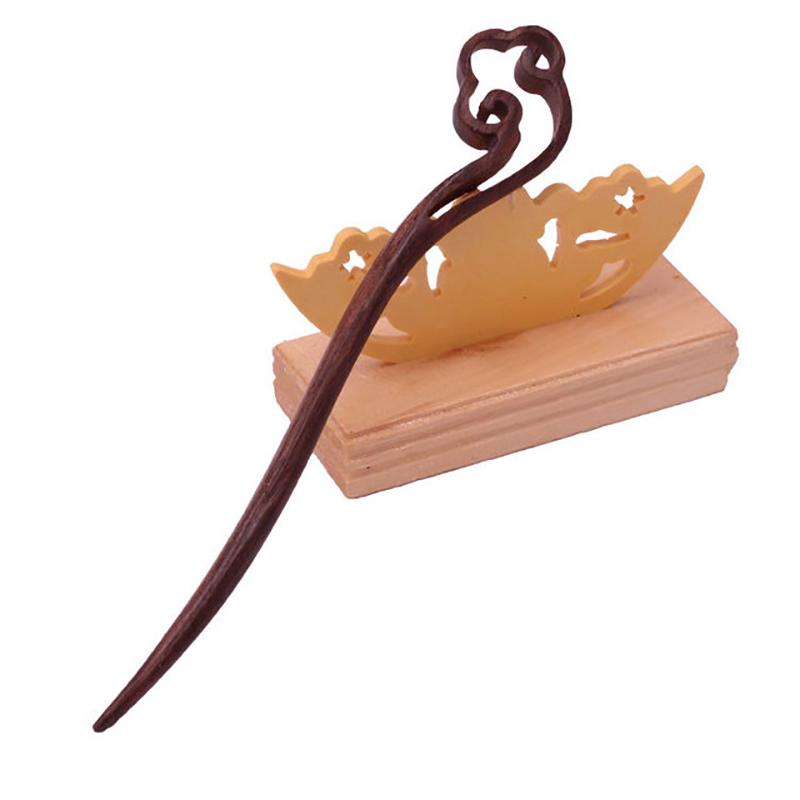 

1PC Элегантная шпилька Классические волосы Ювелирные изделия Деревянные головные уборы Модная вечеринка Женские