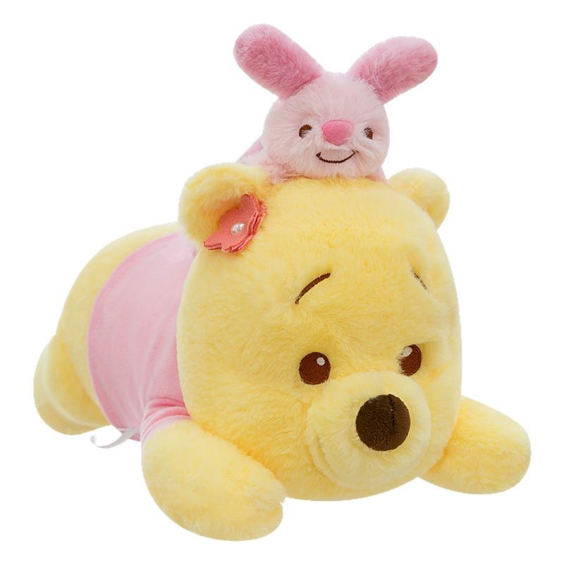 Bear And Pooh Plush Toy Animal Cushion Pillow For Bedroom Play Decor