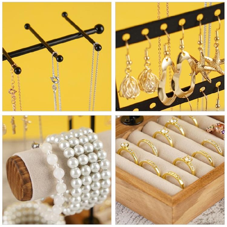 Desktop Jewelry Organizer Jewelry Storage Rack Perfect for Rings Earrings
