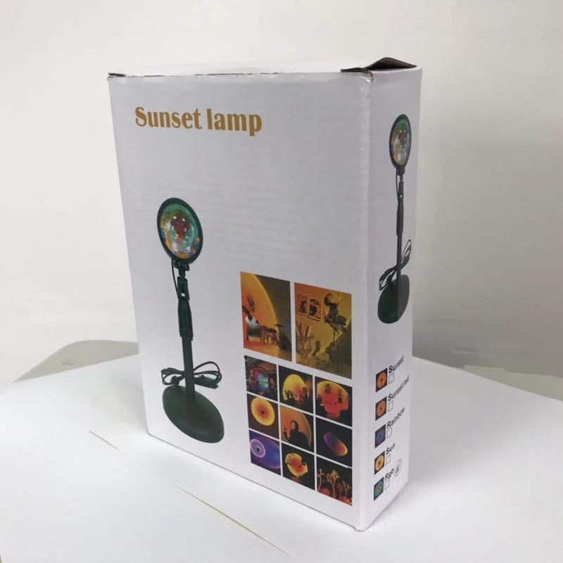 RGB Sunset Projection Lamp – Ocean Dawn Table & Floor Atmosphere Lamp