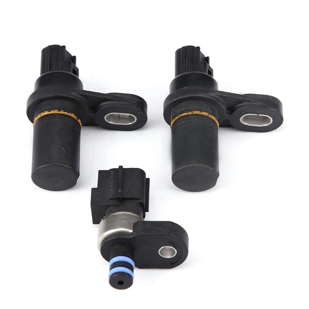 Car Pressure Transducer Sensor Kit (3pcs) Input Output Speed Sensor for Dodge Chrysler Jeep