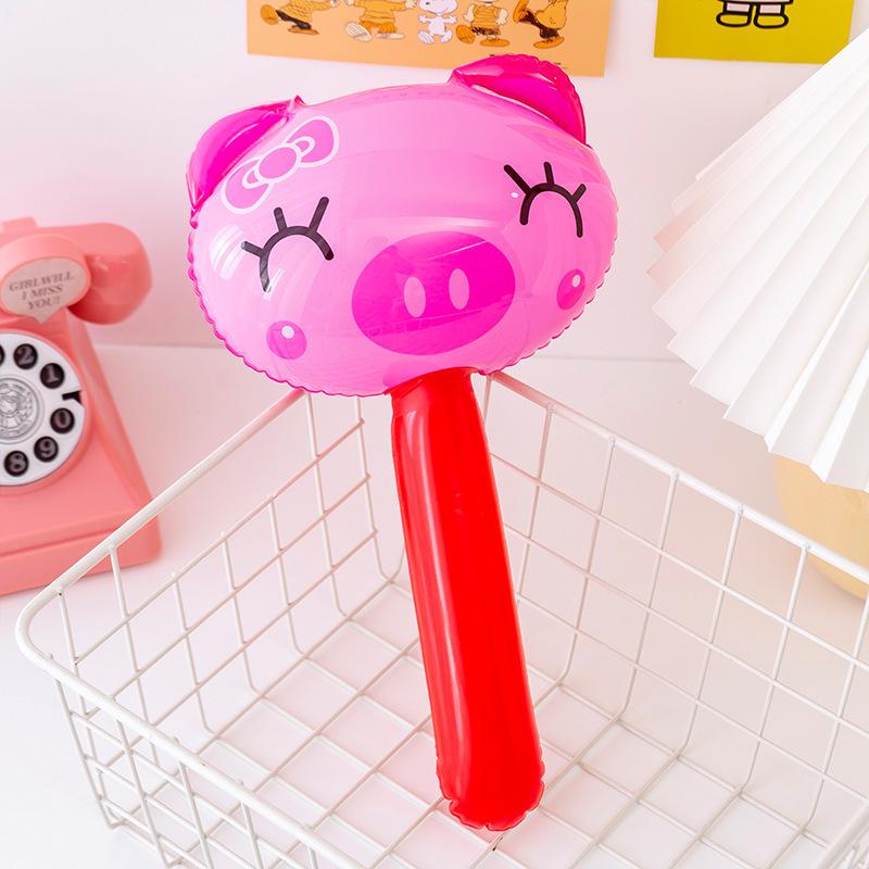 Children's Inflatable Cartoon Animal Hammer Toy with Bell - Small Size