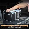 Car Trunk Organizer Foldable Car Storage Box Car Large Capacity Luggage Storage with Reinforced Handles for Cars Trucks SUVs