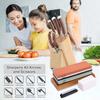 Aoresac Knife  Ening Stone Set 400Celsius1000 & 3000Celsius8000 Dual Sided Grit Whetstones for  Ening Knives Water Stone Kit for Kitchen Knife