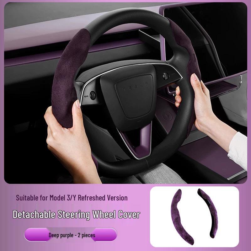 Updated Tesla Model 3/Y Center Console Silicone Wireless Charger Decor Accessory.