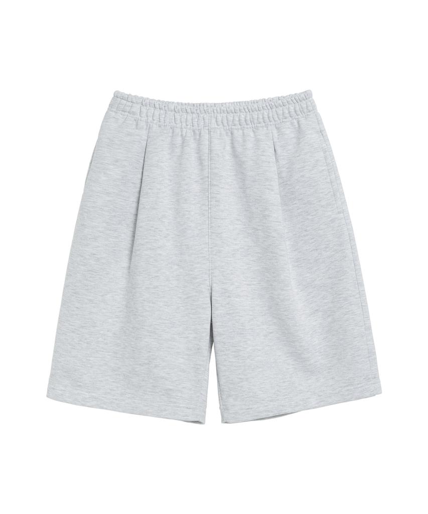 UNIONSTUDIO Single-Pleat Wide Sweatshirt Half Pants ( 5 Colors )