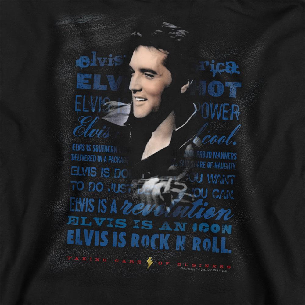 Elvis Presley Unisex Adult Icon Sweatshirt