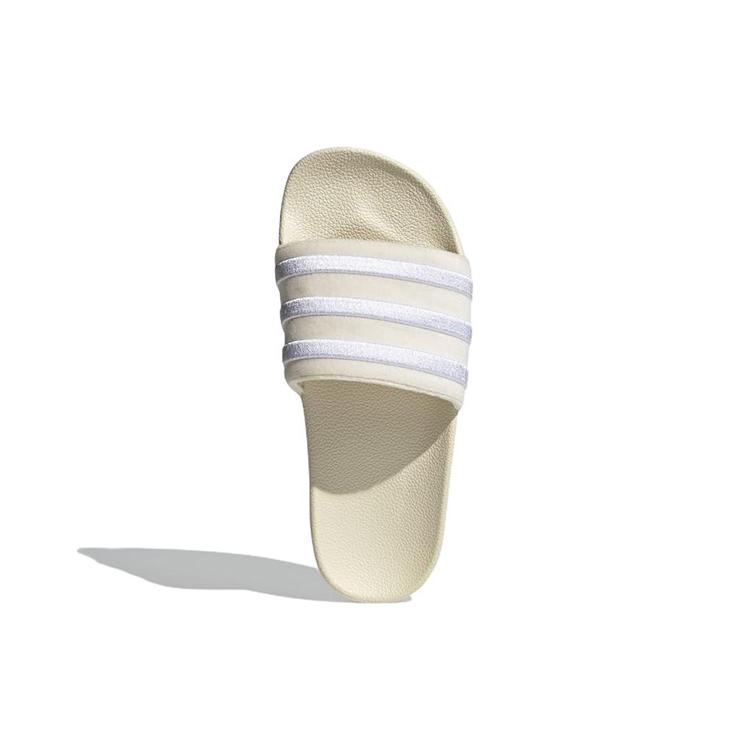 Nové dámské pantofle Adilette Adidas Originals 'Wonder White' Dámské GZ3751