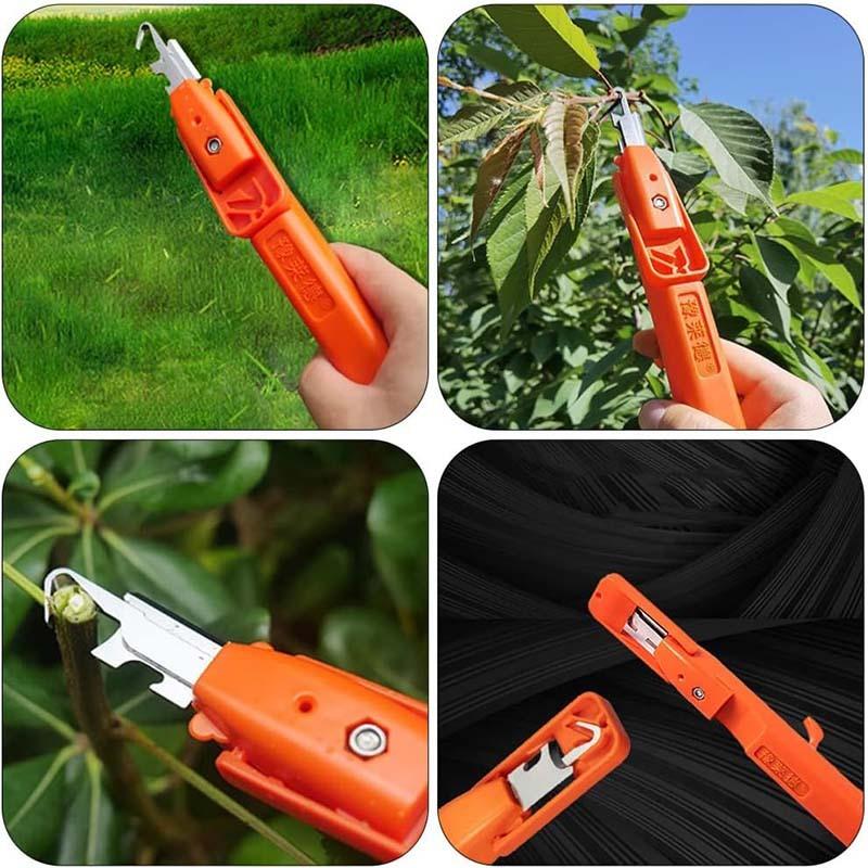 Recolector de uvas y pimientos, cuchillos para pulgar, tijeras de podar de jardín fáciles de recoger, tijeras recolectoras multifuncionales