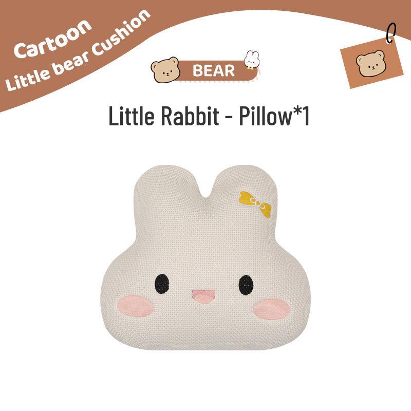 Pernă Scaun Auto Desen Animat - Universală, Bumbac-In Respirabil, Husă Scaun Spate pentru Patru Sezoane