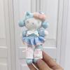 Long Leg Plush Keychain With Heart Pendant For Girls Gift And Bag Decor