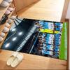 Manchester City Floor Rug Office Rug Suitable For Decorate Room Entryway Bedrooms Dining Room Antislip Carpet Decorate Offices Birthdaychristmas Gift