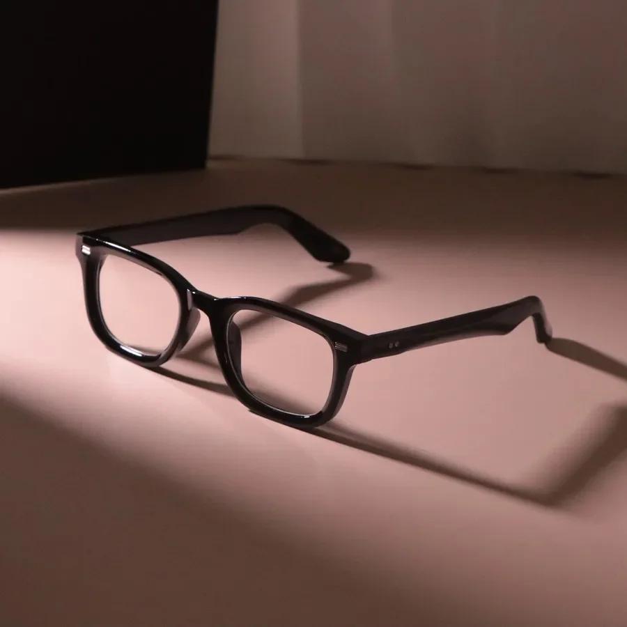 Elegant Transparent Lens Plain Eyeglasses Frame Male Female Brand Casual Rectangle Glasses Men Women