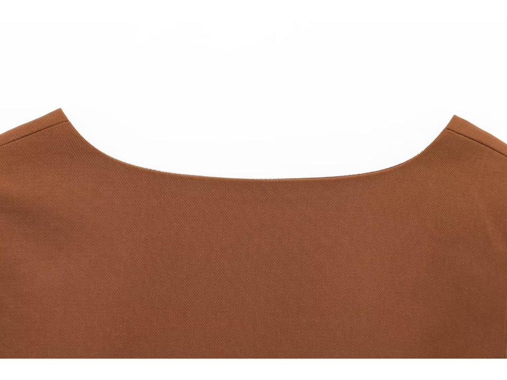 2025 Spring V-Neck Sleeveless Vest Top + A-Line Midi Skirt: European & American Style