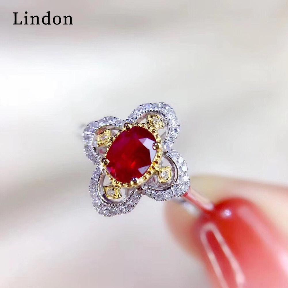 Lindon Classic Copper Alloy Zircon Ring Ladies Jewelry Wedding Promise Party Gift
