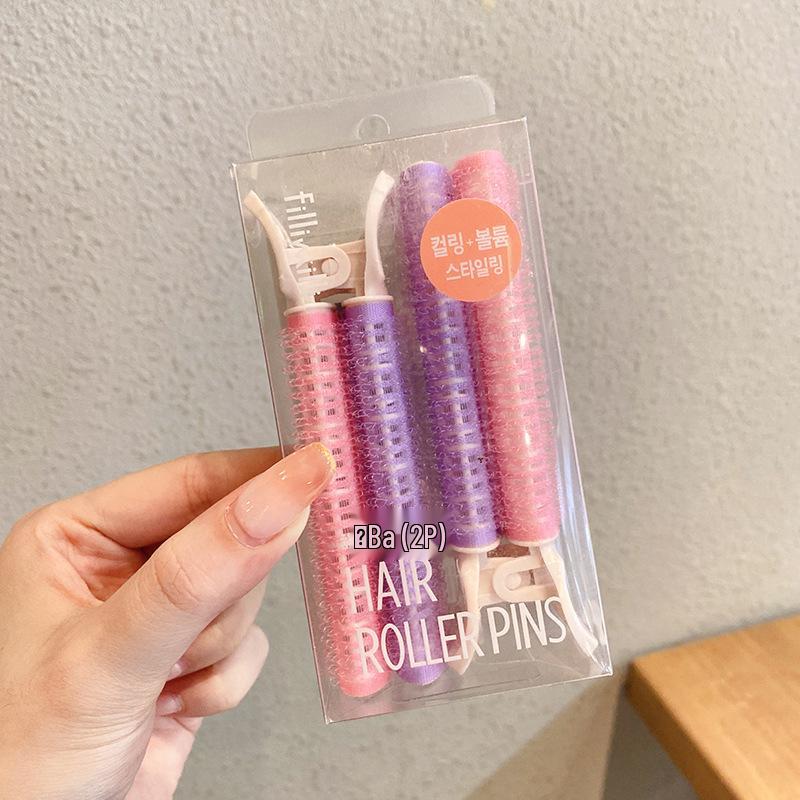 Air Bangs Curling Iron & Hair Root Clip for Fluffy Volume & No-Trace Shaping