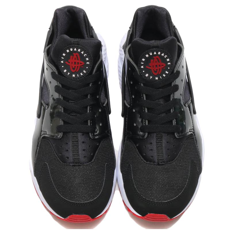 Nike Air Huarache Bred Men Sneakers Black Red-White 318429-032