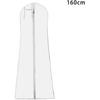 Xiaokeis Dress Garment Bag, Dirt-Proof Suit Protector Cover Bag with Zipper for Long Dresses, Wedding Dress Garment Bag, Clear Garment Bags for Long