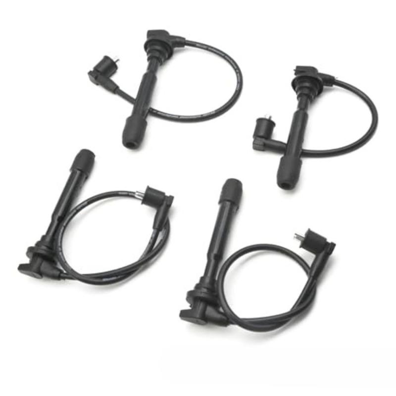 4PCS Spark Plug Wires for Hyundai Elantra Tiburon Tucson for Kia Spectra Spectra5 27501-23B70 2750123B70 High Quality