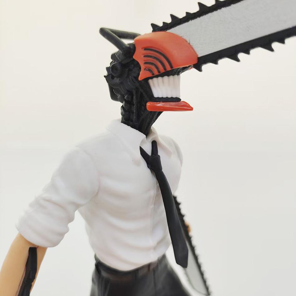 15-18cm Anime Figure Chainsaw Man Power/Denji Action Noodle Stopper Figurine Adult Collection Model Toy PVC Poseable Articulated Scale Detailed 2