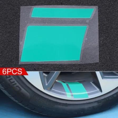 Motorcycle Sticker Car Wheel Reflective Sticker Tire Personality Creative Sticker Motorcycle Wheel Sticker Decorative