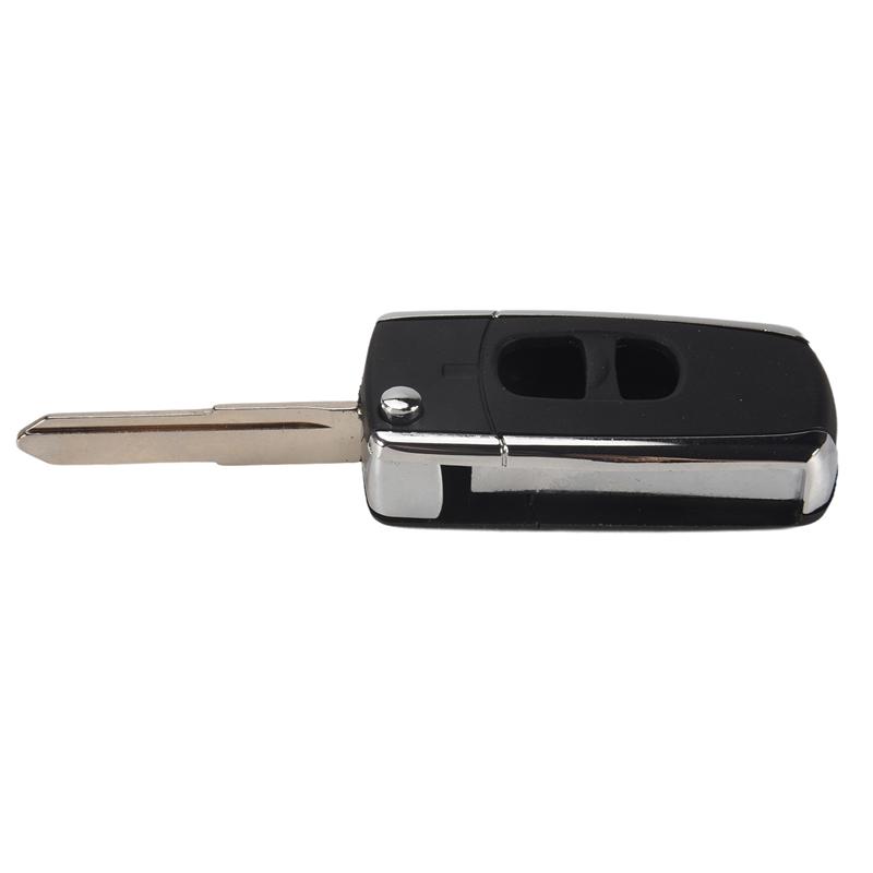 2 Buttons Remote Flip Folding Car Key Shell Case Uncut Blank Blade Replacement For Mazda 2 3 5 6 MX-5 RX-8