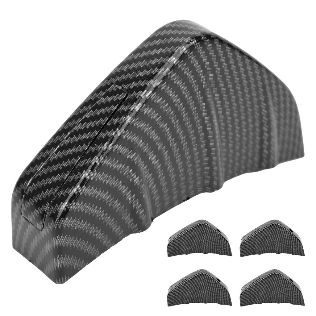   Rr Spoiler   Fin Tail Lower Bumper Lip Diffuser Splitter with Buckle