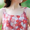 Elegant Sling Dress for Women Plus Size Casual Summer Long Dress Vintage Middle-aged Women's Clothing
