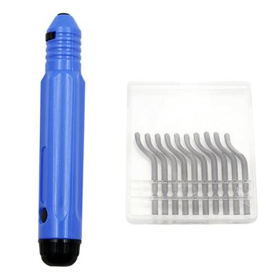 Deburring Tool Set with 10pcs Blades Practical Burr Remover Tool for Plastic